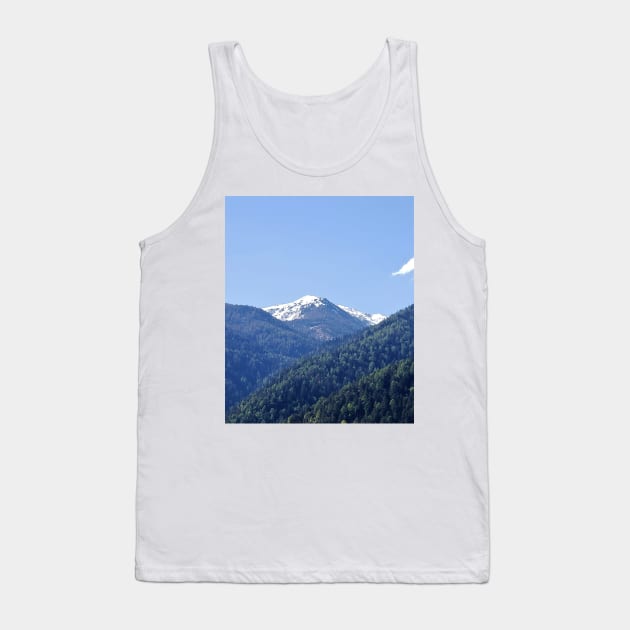 Italian Alps Latsch Tank Top by EloiseART